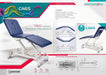 Everyway4all CA65 "TRIO" 3 Section Therapeutic Table / Couch (1 Motor) with 4-side Elevating Bars