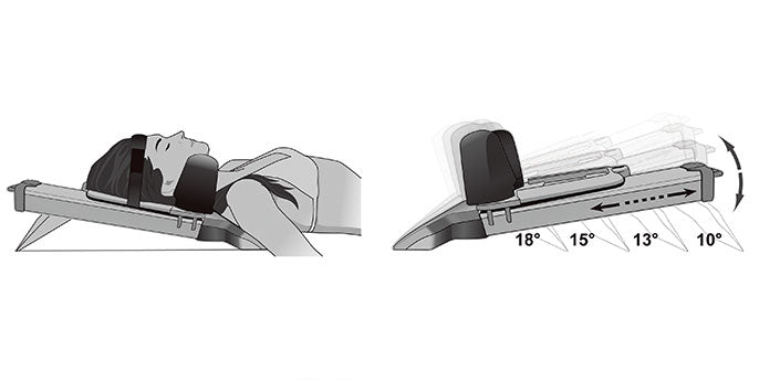 WeTrac Cervical Neck Traction, Relaxer and Stretcher, Pain Relief for Spinal Decompression, Home Use