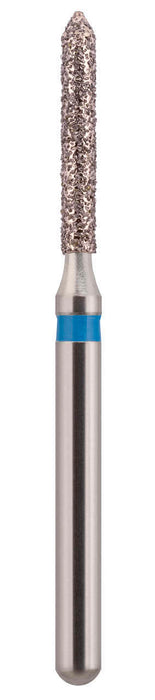MARK3 Blue Streak Beveled Cylinder Diamond Burs