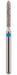 MARK3 Blue Streak Beveled Cylinder Diamond Burs