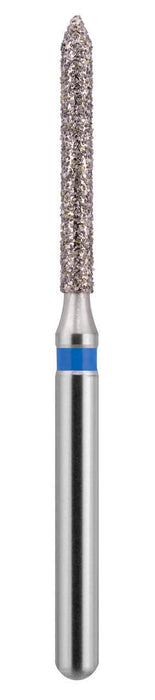MARK3 Blue Streak Beveled Cylinder Diamond Burs
