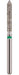 MARK3 Blue Streak Beveled Cylinder Diamond Burs
