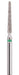 MARK3 Blue Streak Round End Taper Diamond Burs