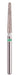 MARK3 Blue Streak Round End Taper Diamond Burs