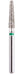 MARK3 Blue Streak Round End Taper Diamond Burs