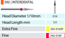 MARK3 Blue Streak Interdental