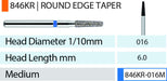 MARK3 Blue Streak Round Edge Taper