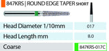 MARK3 Blue Streak Round Edge Taper
