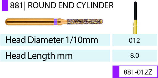 MARK3 Blue Streak Zirconia Diamond Burs Assorted