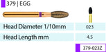 MARK3 Blue Streak Zirconia Diamond Burs Assorted
