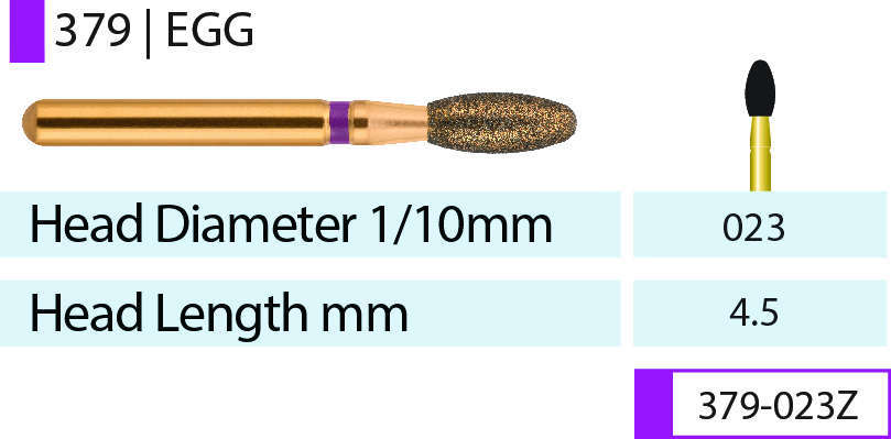 MARK3 Blue Streak Zirconia Diamond Burs Assorted
