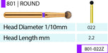 MARK3 Blue Streak Zirconia Diamond Burs Assorted