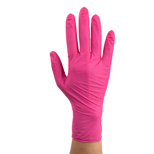 Dynarex AloeSkin Nitrile Exam Gloves with Aloe, Powder-Free