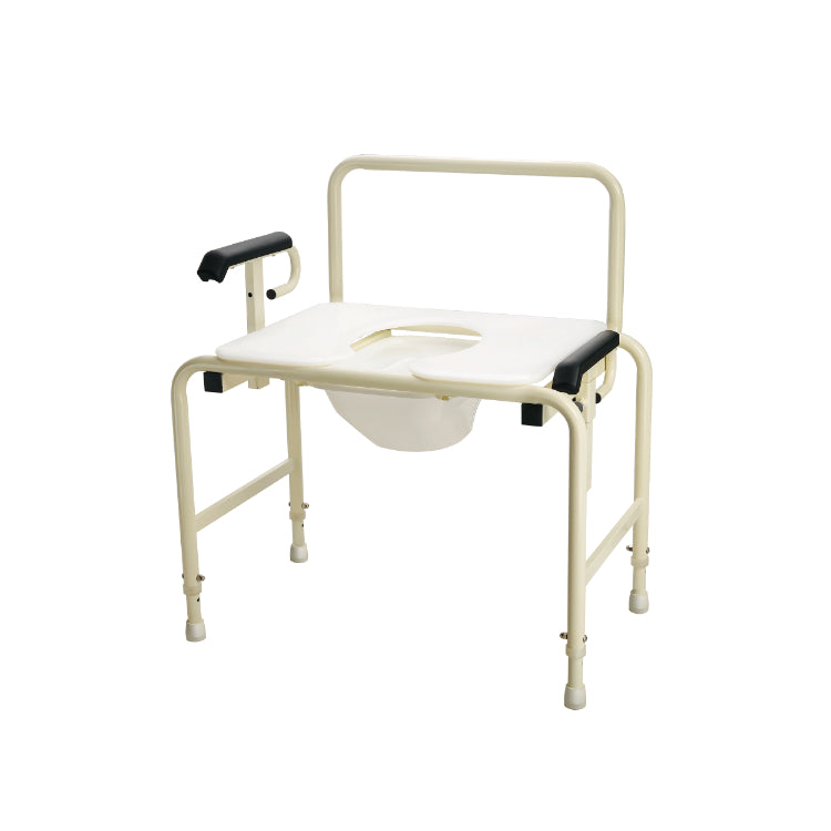 Dynarex Bariatric HD Drop Arm Commodes
