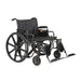 Dynarex Bariatric HD Wheelchairs with Elevating Leg Rest