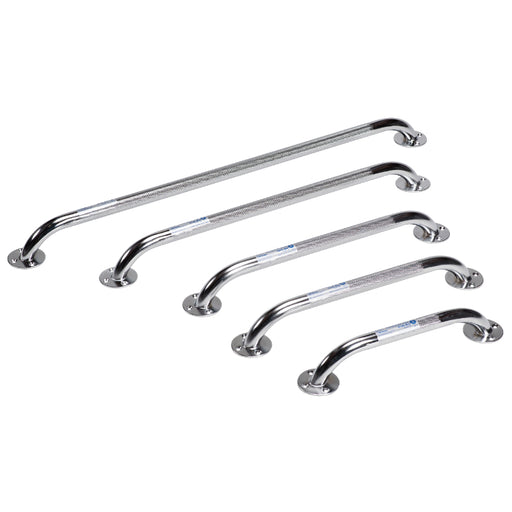 Dynarex Chrome Knurled Grab Bars