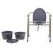 Dynarex Folding Bedside Commode