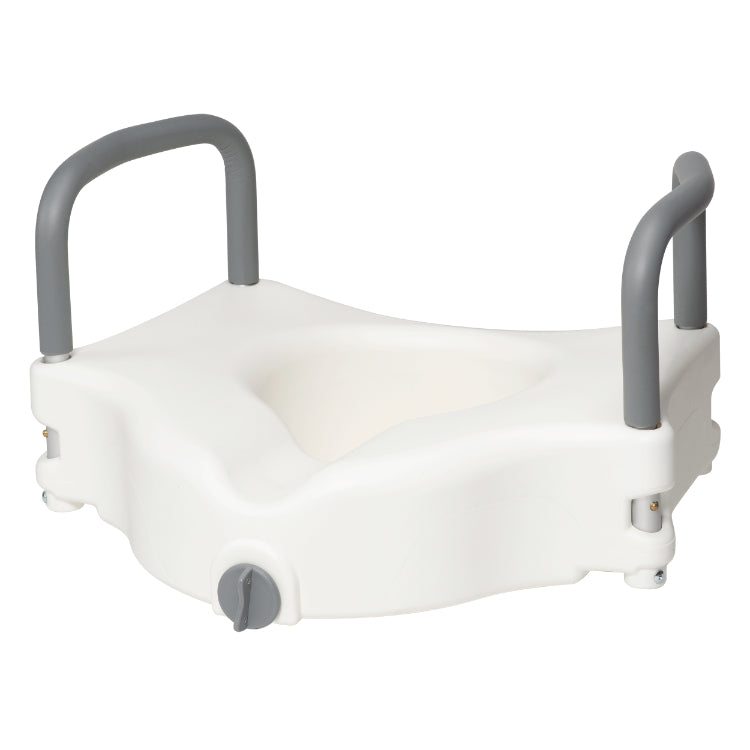 Dynarex Locking Raised Toilet Seat with Arms