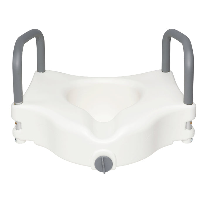 Dynarex Locking Raised Toilet Seat with Arms