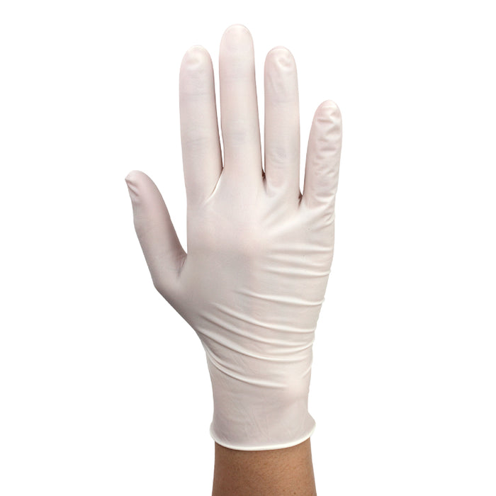 Dynarex Sensi Grip Latex Exam Gloves, Powder-Free